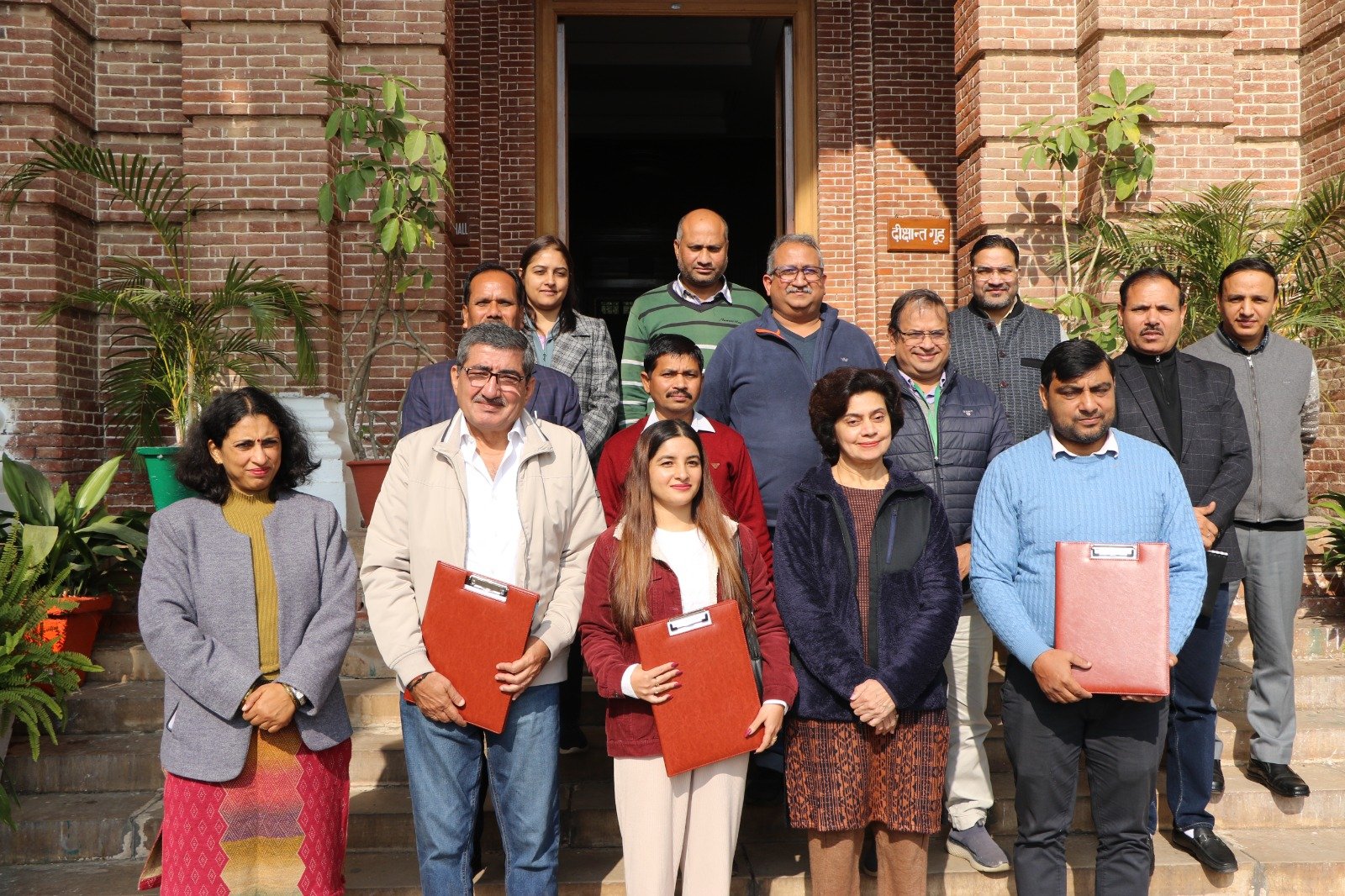 Signing ceremony at the Forest Research Institute, Dehradun, 9 December 2024